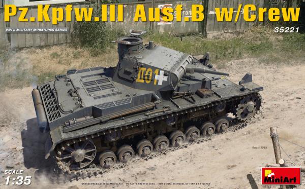 1:35 Pz.Kpfw.III Ausf.B mit Besatzung