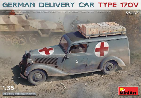 1:35 GERMAN DELIVERY CAR TYPE 170V