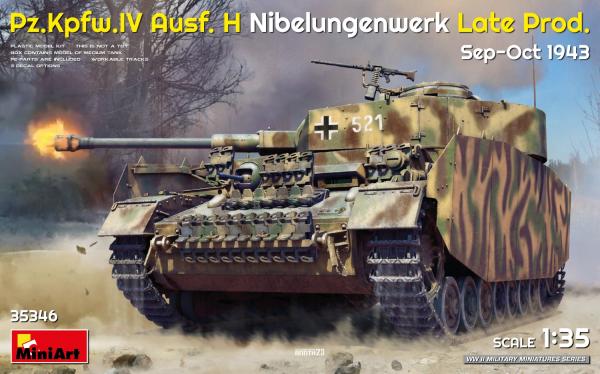 1:35 Pz.Kpfw. IV Ausf. H Nibelungenwerk, spätes Produktionslos, SEpt- – Okt. 1943