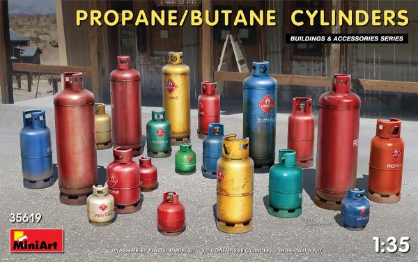 1:35 Propane/Butane Flaschen