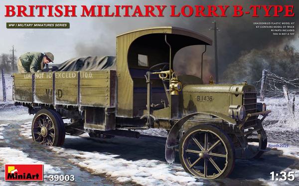 1:35 BRITISCHER MILITÄR LKW B-TYPE