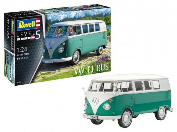 1:24 Model Set VW T1 Bus