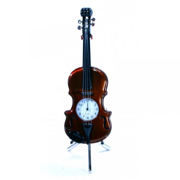 Siva Clock Violin braun