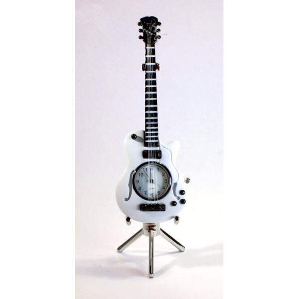 Siva Clock Guitar weiß