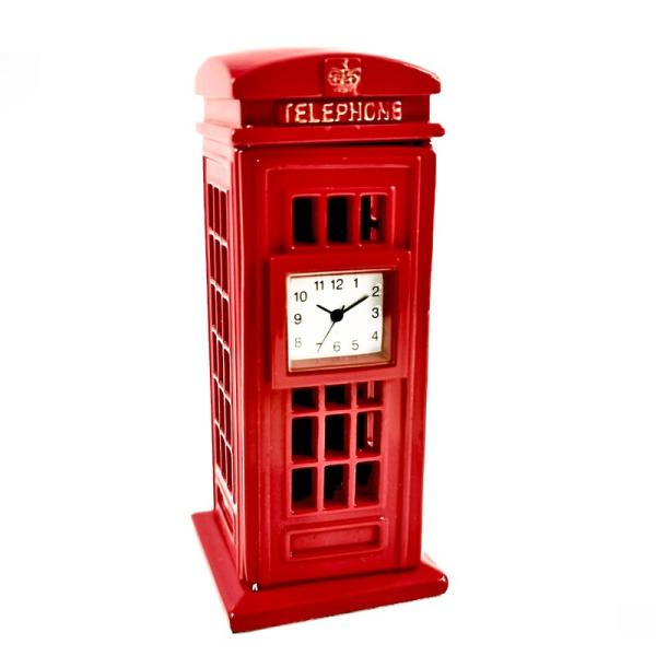 Siva Clock Telephone Box