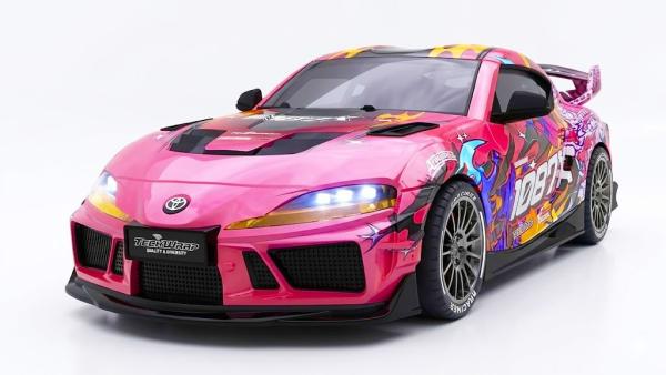 1:43 4WD Drift/Race Car SUPRA RTR - 1087X pink