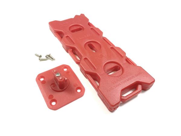 1:10 Kraftstofftank ultra-flach - rot