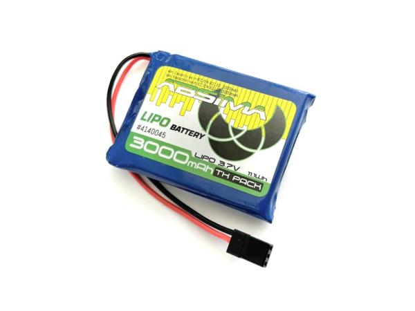 TX LiPo 1S 3,7V 3000mAh SC (JR/FUT) für CR9T