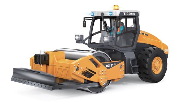 Yigong 1:50 RC Straßenwalze die-cast RTR
