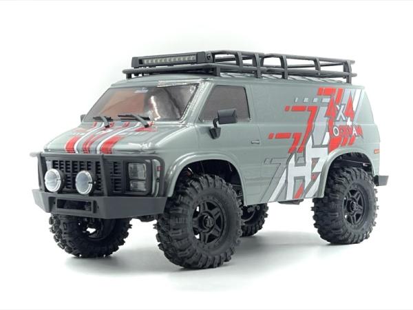 1:18 Crawler CR18P EVO-V2 "Rock Van" grey RTR