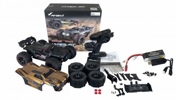 HYPER GO TRUGGY BRUSHLESS 4WD 1:14 RTR SCHWARZ