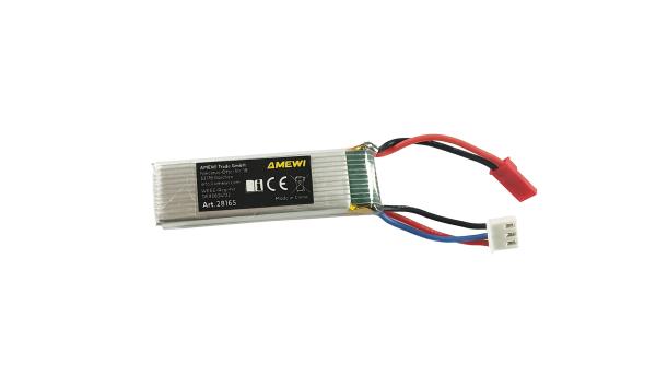 LiPo Akku 2S 7,4V 600mAh 30C JST-BEC