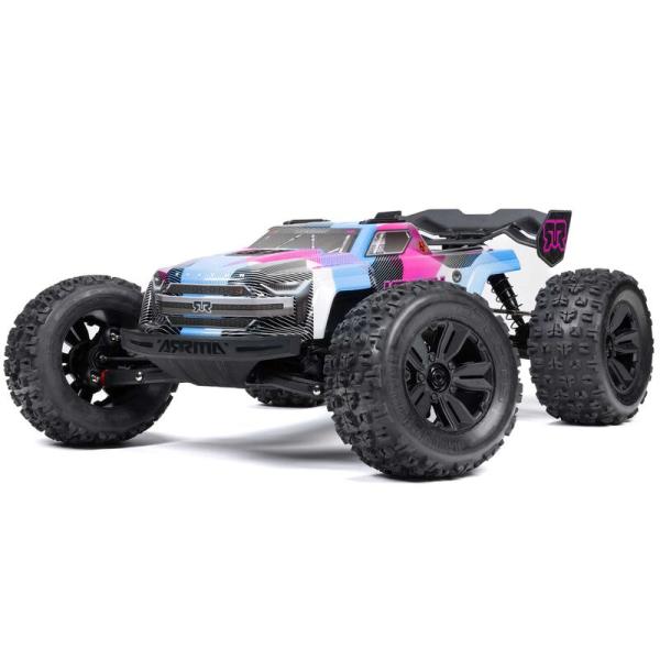 1/8 KRATON 6S 4X4 RTR Brushless Speed Truck, Blue/Orange