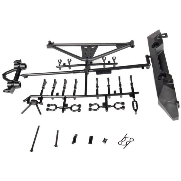 Axial Rear Bumper Tire Carrier SCX10 Poison Spyder JK