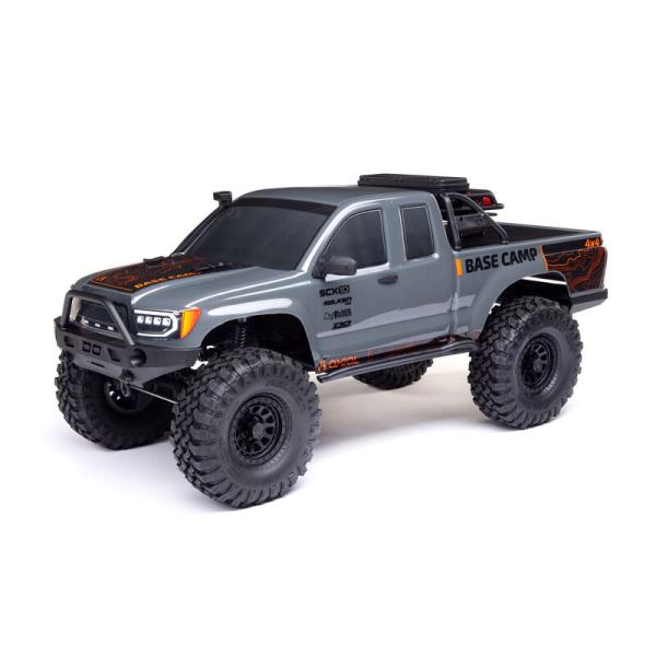 1/10 SCX10 III Base Camp 4X4 RTR Brushed Rock Crawler, Gray
