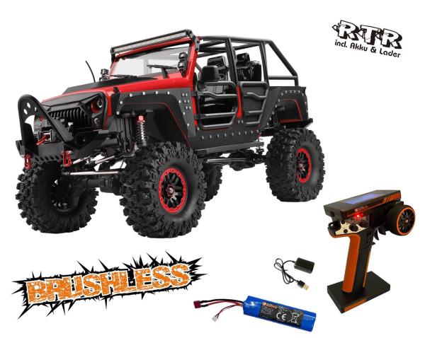1:10 DF-04S PRO BL  Crawler ROT – Brushless RTR