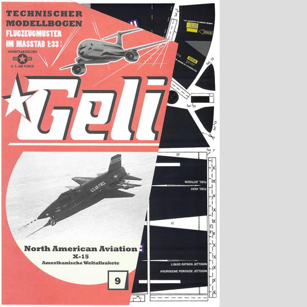 09 North American X-15 Art.Nr. 34009