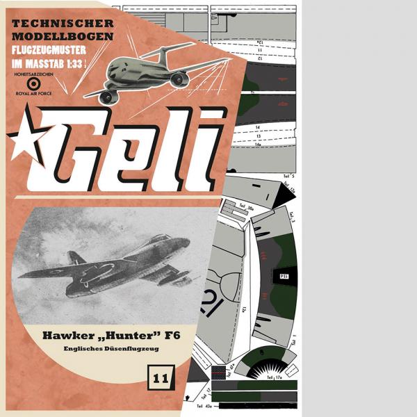 11 Hawker Hunter Art.Nr. 34011