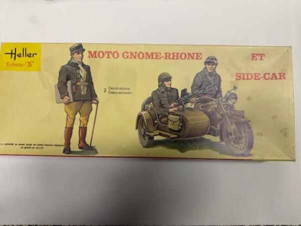 1:35 Moto Gnome-Rhone Heller Side-Car