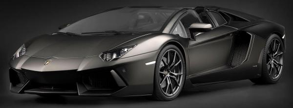 1/8 Lamborghini Aventador Roadster-Nero Nemesis