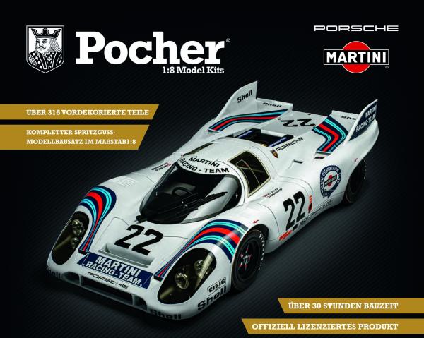 1:8 POCHER Porsche 917KH MARTINI Edition