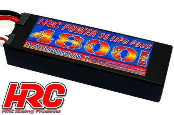 LiPo 3S - 11.1V 4800mAh 70C - Hard Case Slim - Ultra T (Dean's kompatibel)