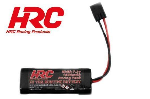Akku - 6 Zellen - RC Car Micro - NiMH - 7.2V 1600mAh - TRX Stecker 93x35x19mm