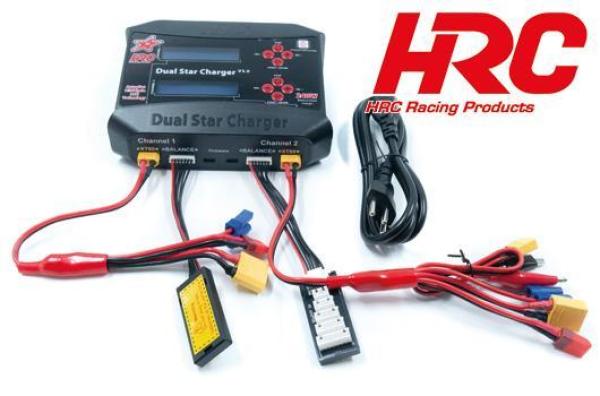 Ladegerät - 12/230V - HRC Dual-Star Charger V3 - 2x 120W - SMART LSM, Autopilot, Cycle