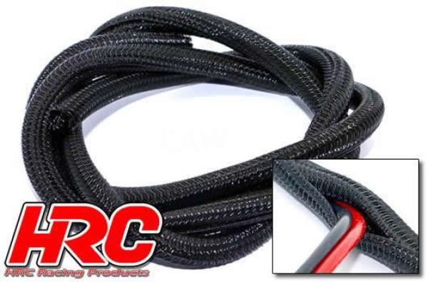 Gewebeschutzschlauch WRAP - Super Soft - schwarz - für 8~16 AWG Kabel - 13mm (1m)
