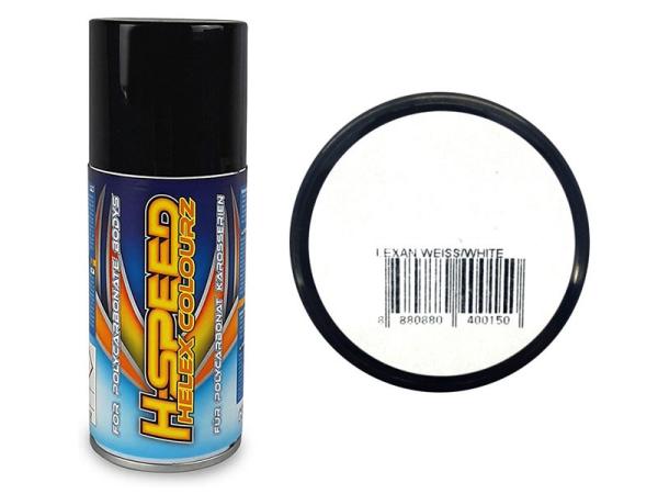 Lexan Spray weiß/white 150ml H-SPEED