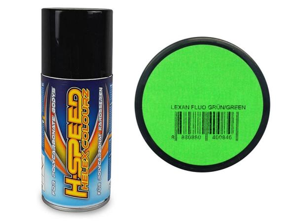 Lexan Spray Fluo grün/green 150ml H-SPEED