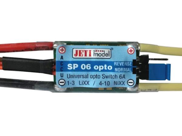 JETImodel SP06-Opto, elektronischer EIN/AUS Schalter für RC-Sonderfunktionen