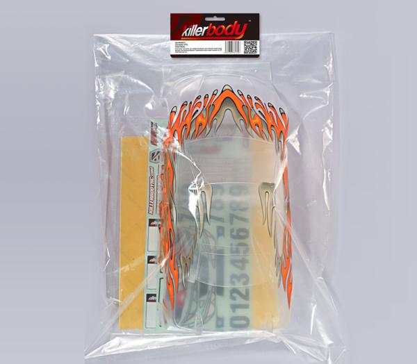 Light Weight Racing Body 190mm Type A, Orange