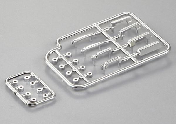 1:10 Türgriff-Set Chrom