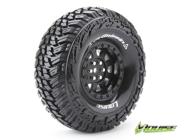 CR-GRIFFIN 1.9 SUPERSOFT FELGE SCHWARZ (2) *J* 12MM CRAWLER LOUISE