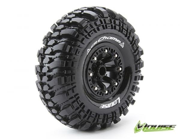 CR-CHAMP 2.2 SUPERSOFT FELGE SCHWARZ (2) 12MM CRAWLER LOUISE