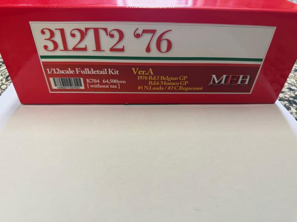 1:12 Ferrari 312T2 ’76 Ver.A : 1976 Rd.5 Belgian GP / Rd.6 Monaco GP Winner #1 N.Lauda / #2 C.Regazzoni
