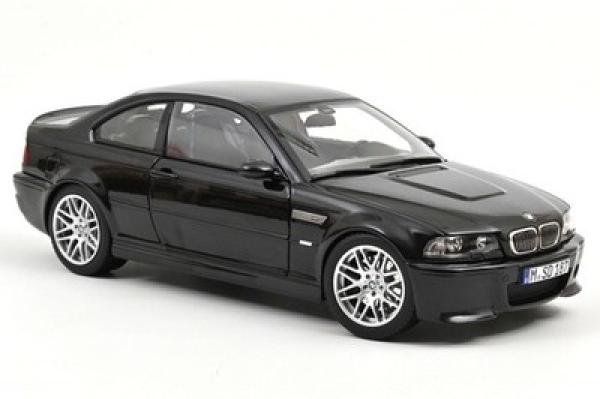 1:18 BMW M3 E46 CSL Saphire Black Norev