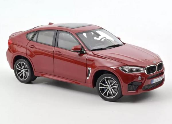 BMW X6M 2015 Rot metallic