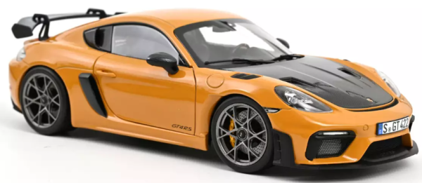 1:18 Porsche Cayman GT4 RS mit Weissachpaket 2023 Bahamgelb