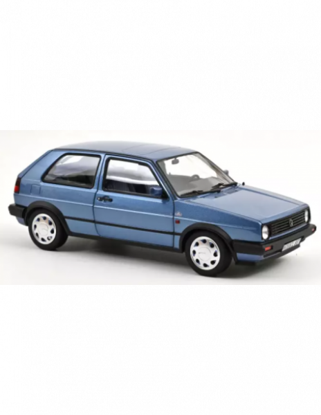 VW Volkswagen Golf 2 10 Million Star Blue Metallic Norev 1/18