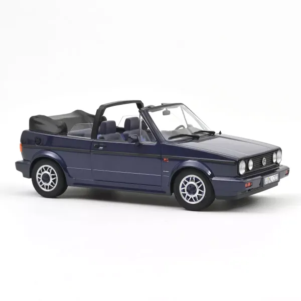 1:18 VW Golf Cabriolet Quartett 1992 Inkablau
