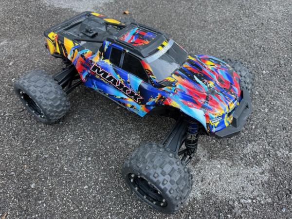 Gebrauchter Traxxas White Maxx RTR