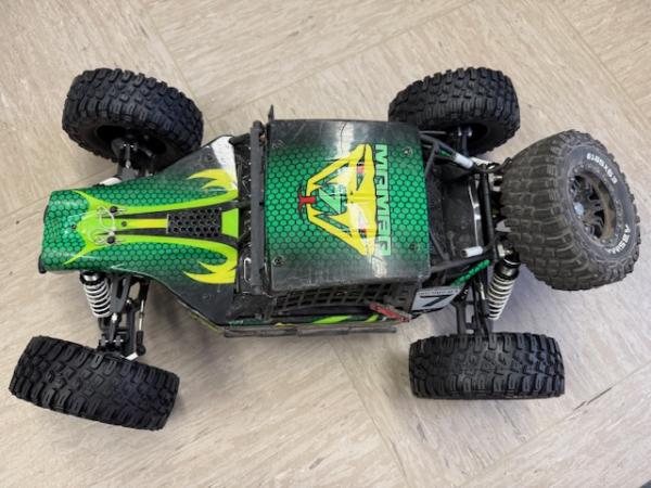 1:7 Rock Racer "MAMBA 7" Grün 6S BL RTR
