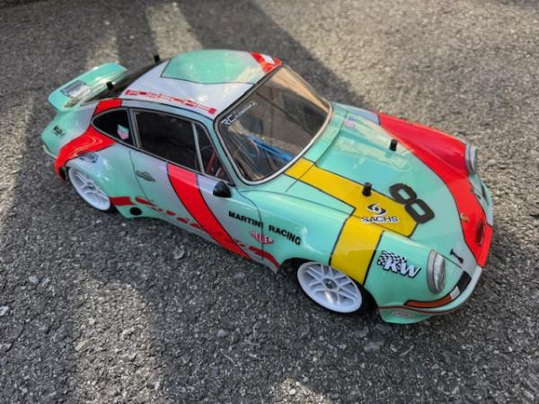 Tamiya TT02 inkl. Porsche, Brushless RTR