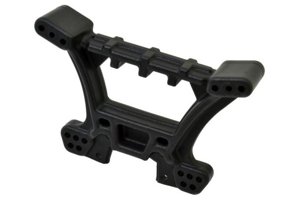 Dämpferbrücke hinten schwarz RPM für TRX Rustler 4x4 & Hoss 4x4