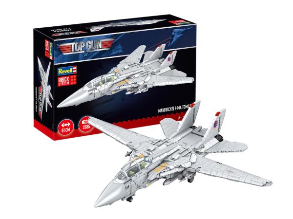 Maverick's F-14A Tomcat "Top Gun" - Brick System Revell Klemmbaustein Set