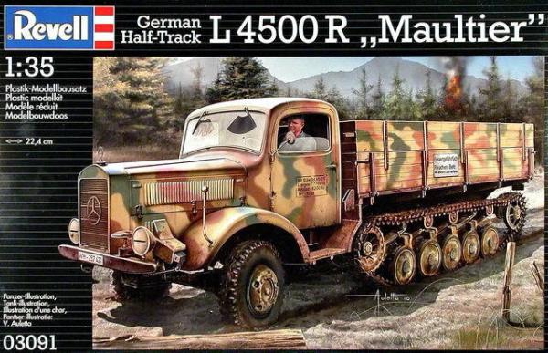 1:35 German Half-Track L 4500R "Maultier"