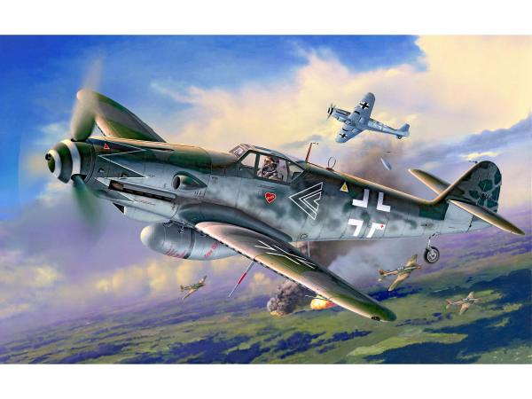 1:32 Messerschmitt Bf109G-10 Erla Revell Modellbausatz