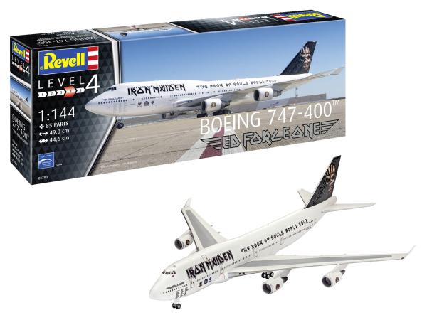 1:144 Boeing 747-400 "Ed Force One" Revell Modellbausatz